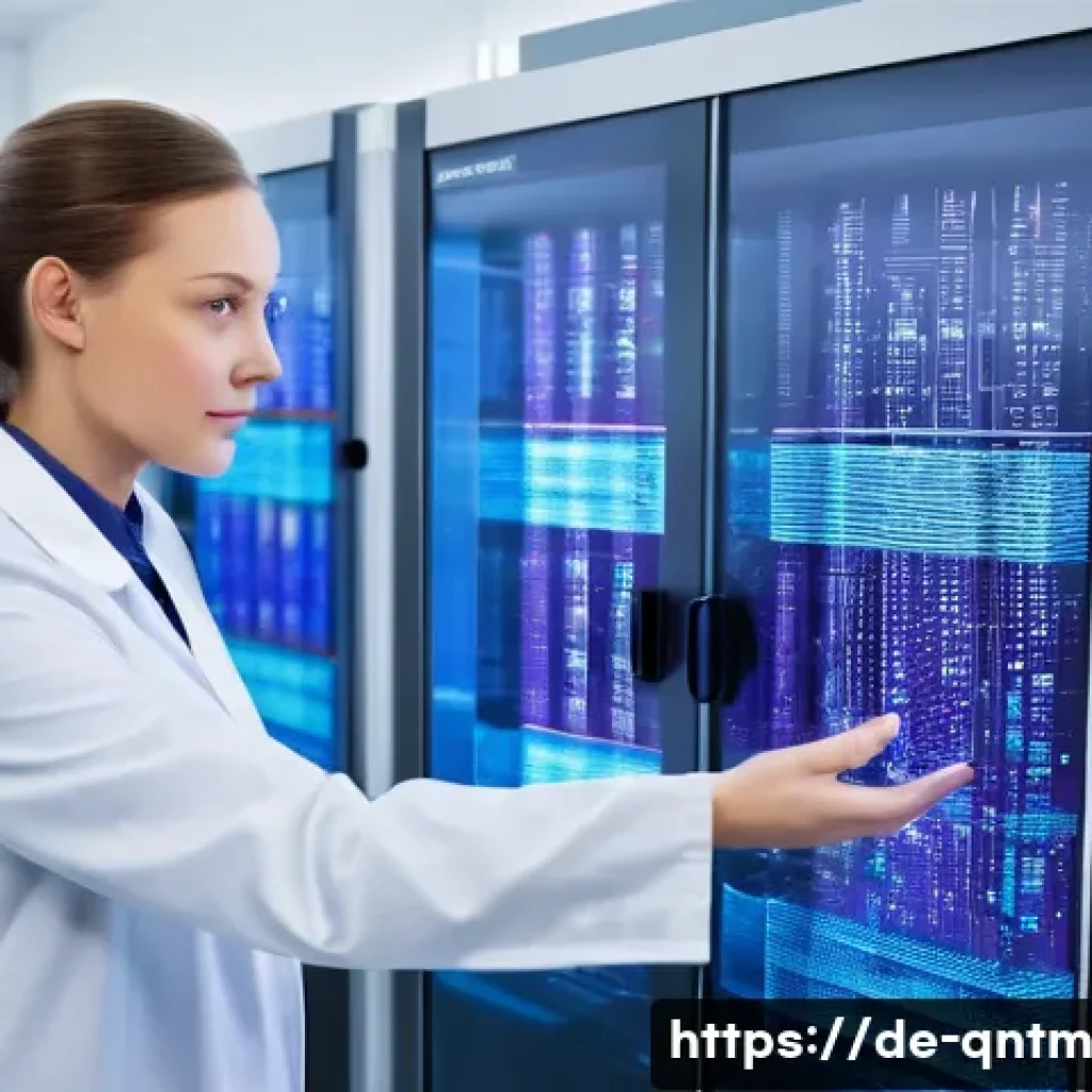 양자 컴퓨팅의 교육적 응용 - **Prompt 1: Germany's Quantum Computing Frontier**
"A stunning, high-tech research laboratory lo...